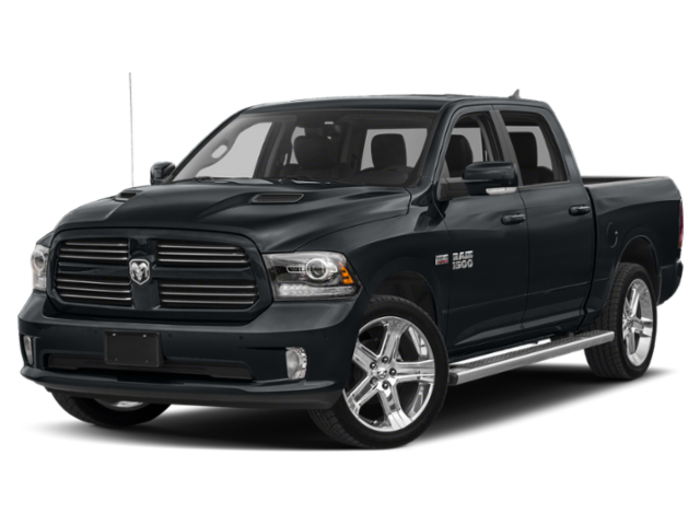 2018 RAM 1500 Sport Crew Cab 4WD w/Leather & NAV