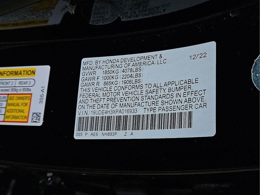 2023 Acura Integra A-Spec Package