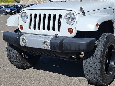 2013 Jeep Wrangler Unlimited Sahara Hardtop Lifted 4x4