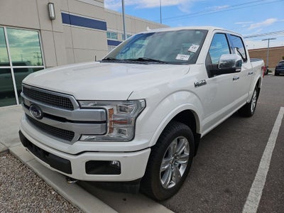 2018 Ford F-150 Crew Cab 4WD Platinum Edition