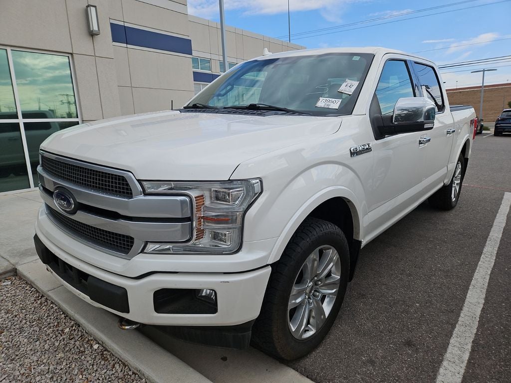 2018 Ford F-150 Crew Cab 4WD Platinum Edition