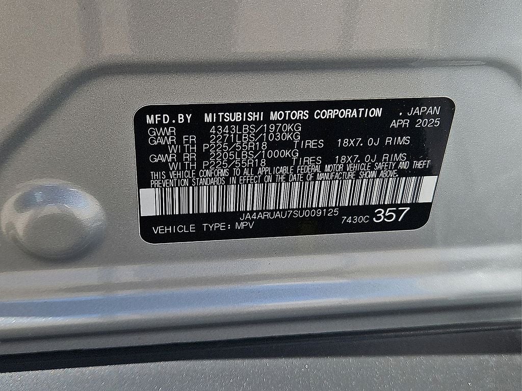 2025 Mitsubishi Outlander Sport 2.0 LE