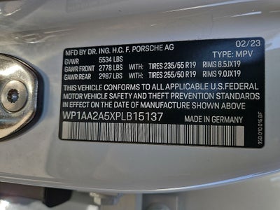 2023 Porsche Macan Base