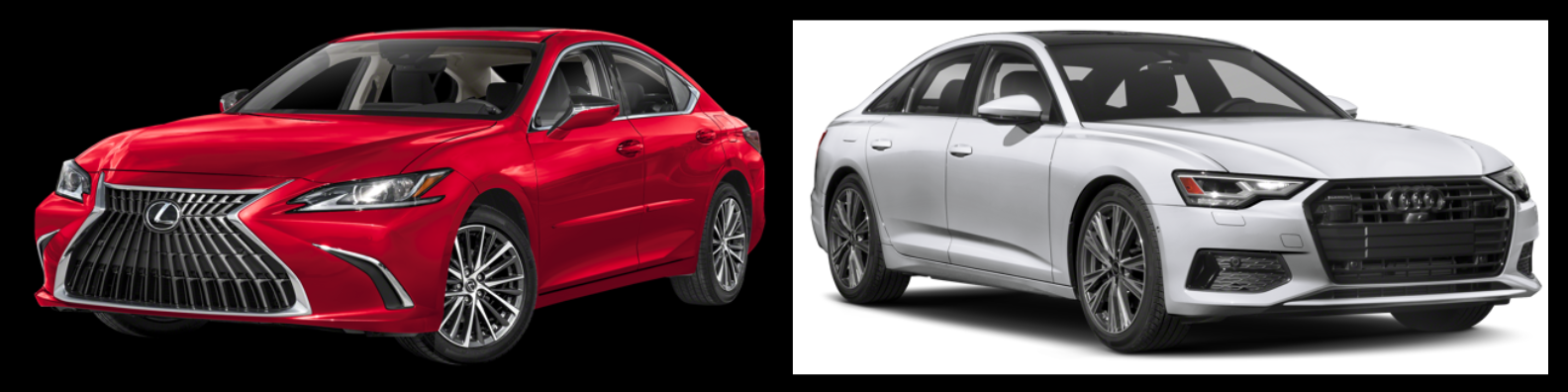 2025 Lexus ES vs 2025 Audi A6