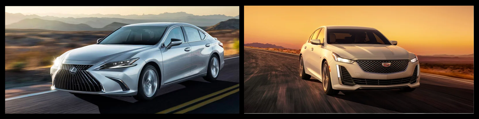 2024 Lexus ES vs 2024 Cadillac CT5