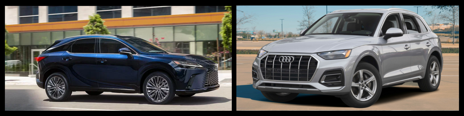2024 Lexus RX vs. 2024 Audi Q5